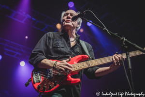 Frontman and bass player Wayne Nelson of Little River Band performing "Happy Anniversary" live in concert at Ameristar Casino's Star Pavilion in Kansas City, MO on May 2, 2026.