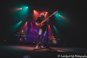 Frontman and bass player Wayne Nelson of Little River Band performing "Take It Easy On Me" live in concert at Ameristar Casino's Star Pavilion in Kansas City, MO on May 2, 2026.