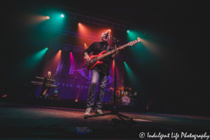 LRB lead singer Wayne Nelson playing the bass guitar and performing "Take It Easy On Me" live in concert at Star Pavilion inside of Ameristar Casino in Kansas City, MO on May 2, 2026.