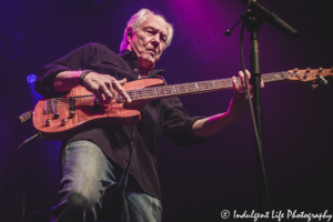 Lead singer and bass guitar player Wayne Nelson of Little River Band performing "Man On Your Mind" live at Ameristar Casino's Star Pavilion in Kansas City, MO on May 2, 2026.
