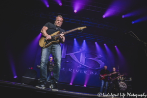 Guitar player Colin Whinnery of Little River Band performing "Happy Anniversary" live at Star Pavilion inside of Ameristar Casino in Kansas City, MO on May 2, 2026.