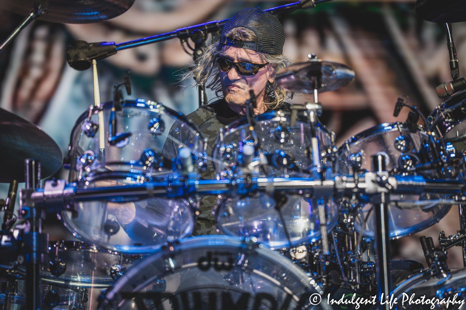 Triumph founding member and drummer Gil Moore performing "Spellbound" live in concert at Starlight Theatre in Kansas City, MO on May 16, 2026.