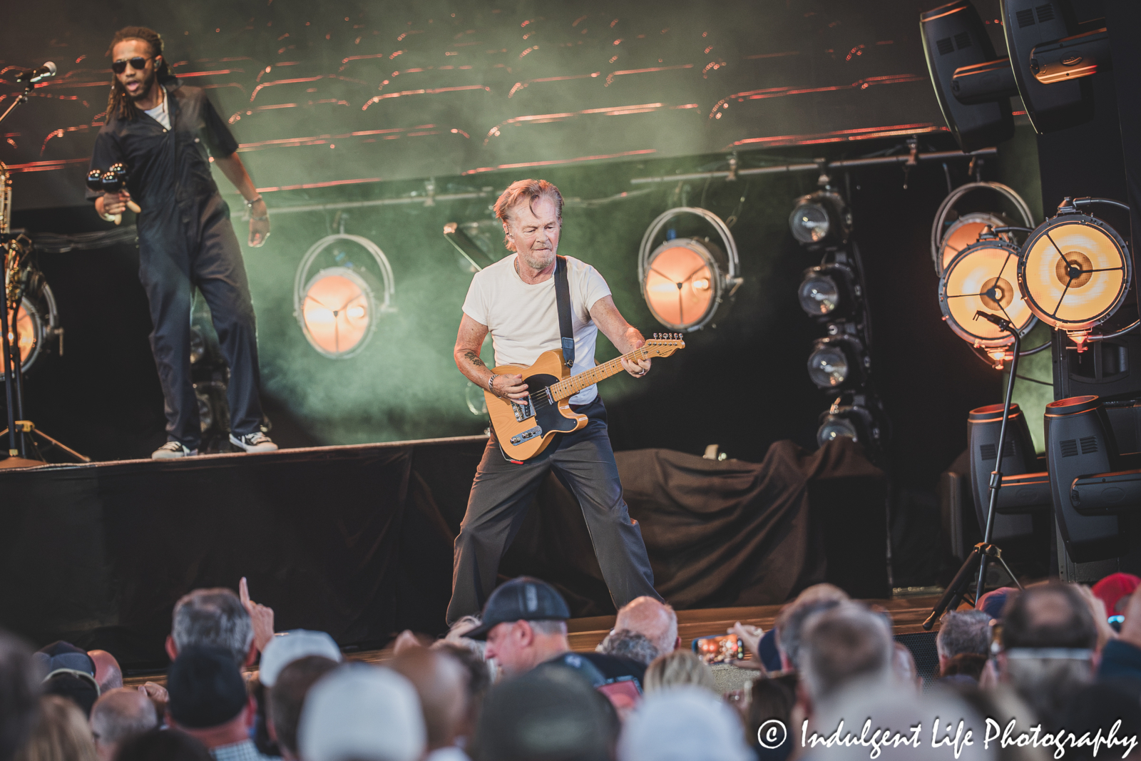 Live concert at Morton Amp in Riverside, MO featuring John Mellencamp as he performed "Small Town" on July 13, 2026.